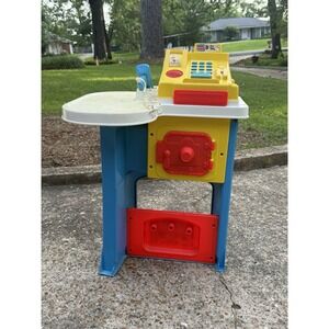 Vintage Playskool Pretend Play Store Register Counter
